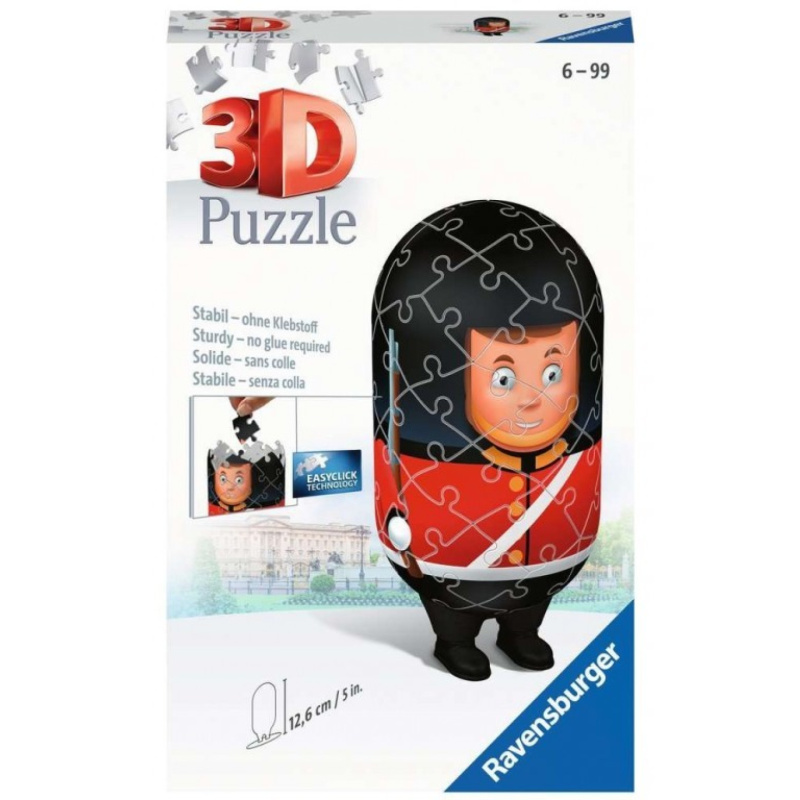 Ravensburger Postavička Britská královská stráž Puzzle 54 dílků