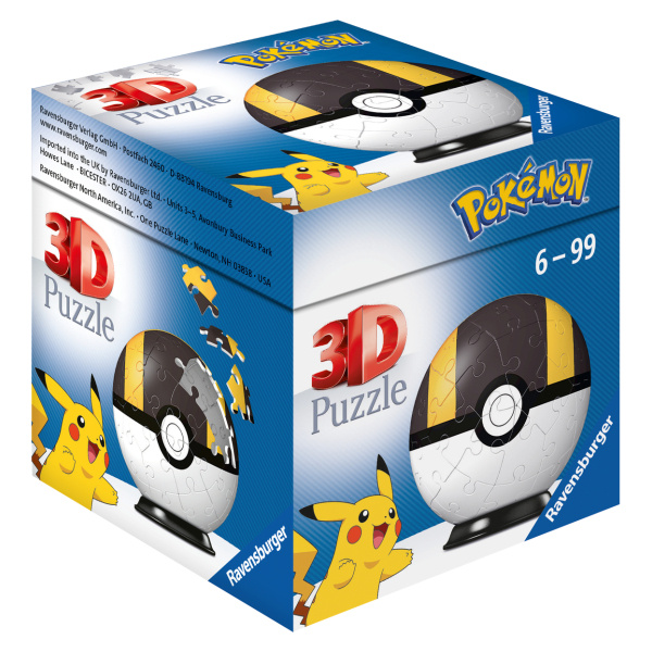 Ravensburger 3D puzzleball Pokémon Hyperball 54 ks