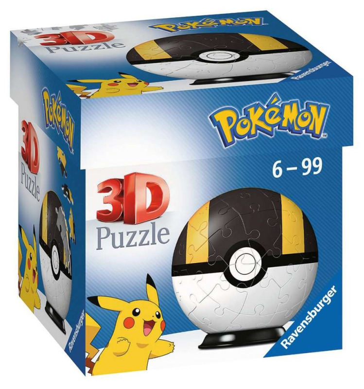 Ravensburger 3D puzzleball Pokémon Hyperball 54 ks