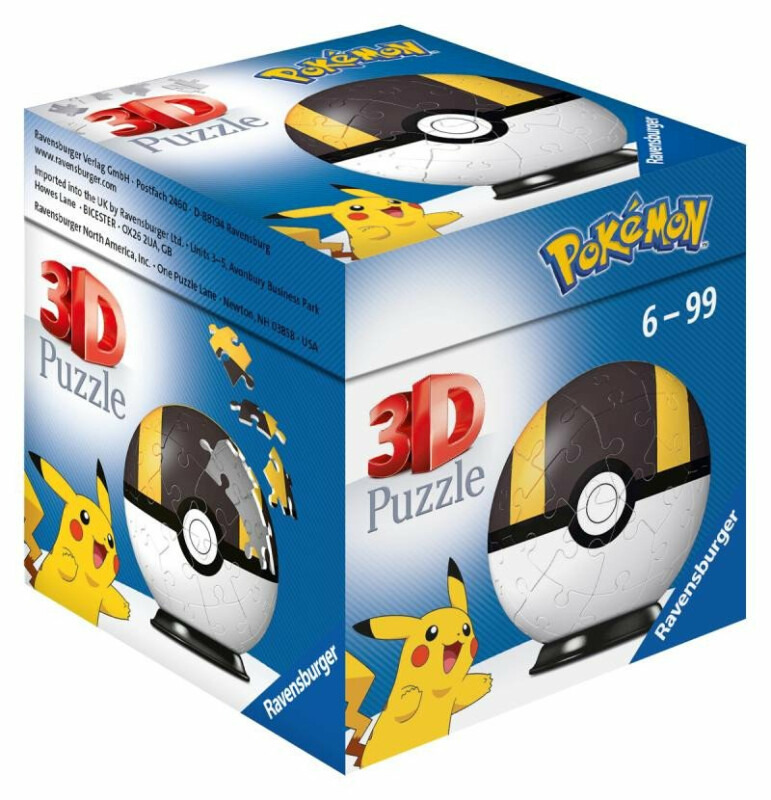 Ravensburger 3D puzzleball Pokémon Hyperball 54 ks