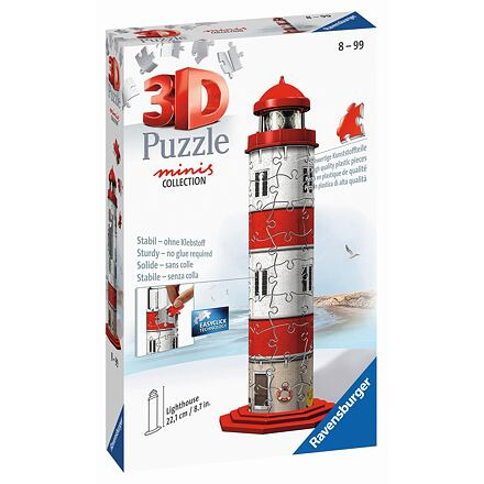 Puzzle 54 dílků 3D Mini maják