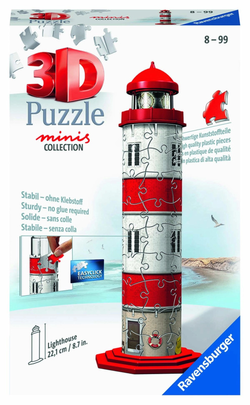 Puzzle 54 dílků 3D Mini maják
