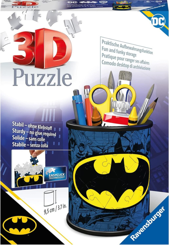 Ravensburger Stojan na tužky Batman 3D Puzzle 54 dílků
