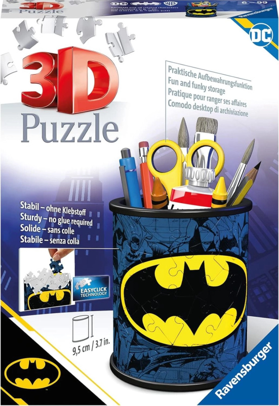 Ravensburger Stojan na tužky Batman 3D Puzzle 54 dílků