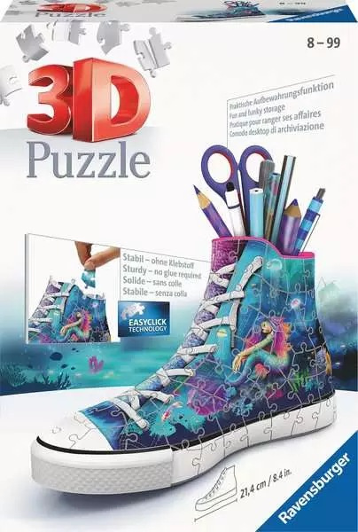RAVENSBURGER 3D puzzle Kecka Kouzelná mořská víla 112 dílků