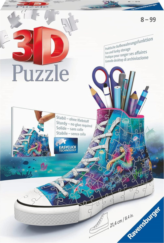RAVENSBURGER 3D puzzle Kecka Kouzelná mořská víla 112 dílků