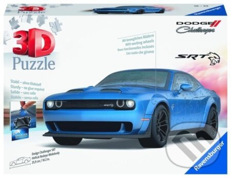 Dodge Challenger SRT Hellcat Widebody 108 dílků