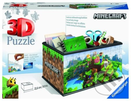 Ravensburger 3D puzzle Úložná krabice Minecraft 216 ks