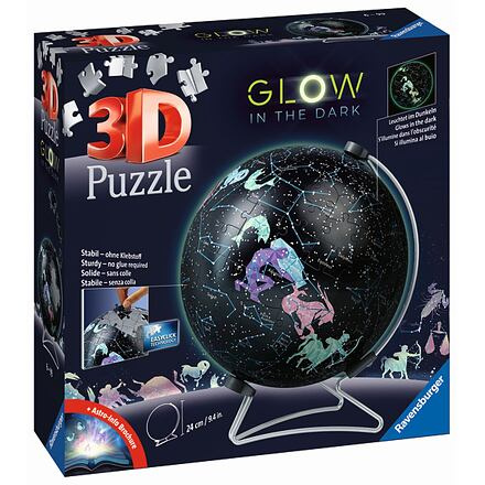 RAVENSBURGER Svítící puzzleball Hvězdný globus 190 dílků