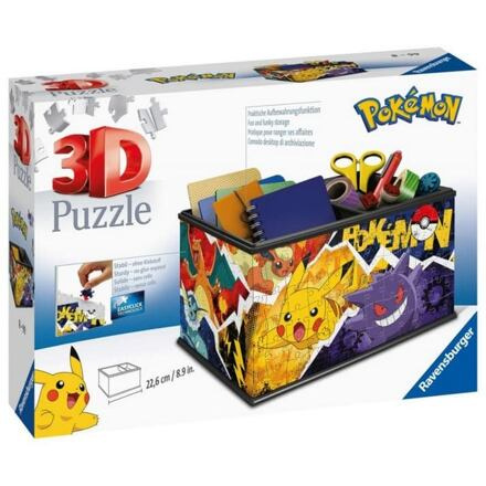 Puzzle 216 dílků 3D Pokemon Casket