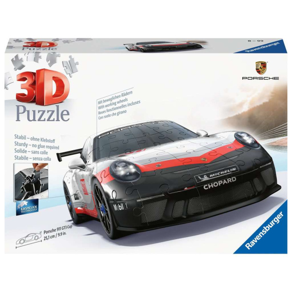 Ravensburger puzzle 115570 Porsche GT3 Cup 108 dílků