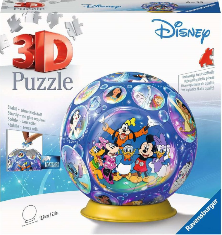 Puzzle-Ball Disney 72 dílků - 100 let