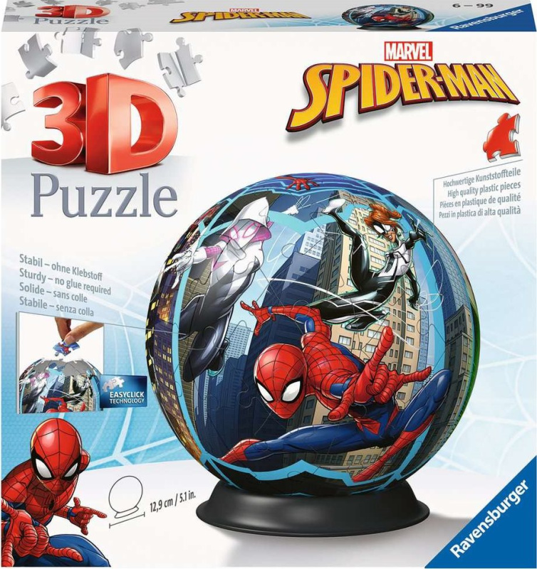 Puzzle-Ball Spiderman 72 dílků