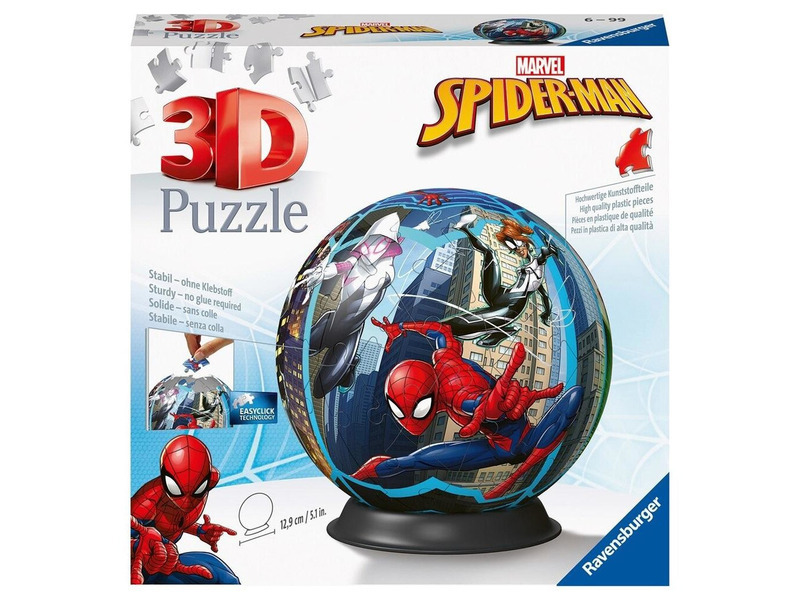 Puzzle-Ball Spiderman 72 dílků