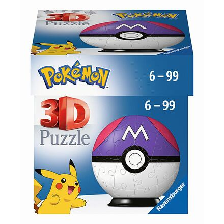 RAVENSBURGER Puzzleball Pokémon: Masterball 54 dílků