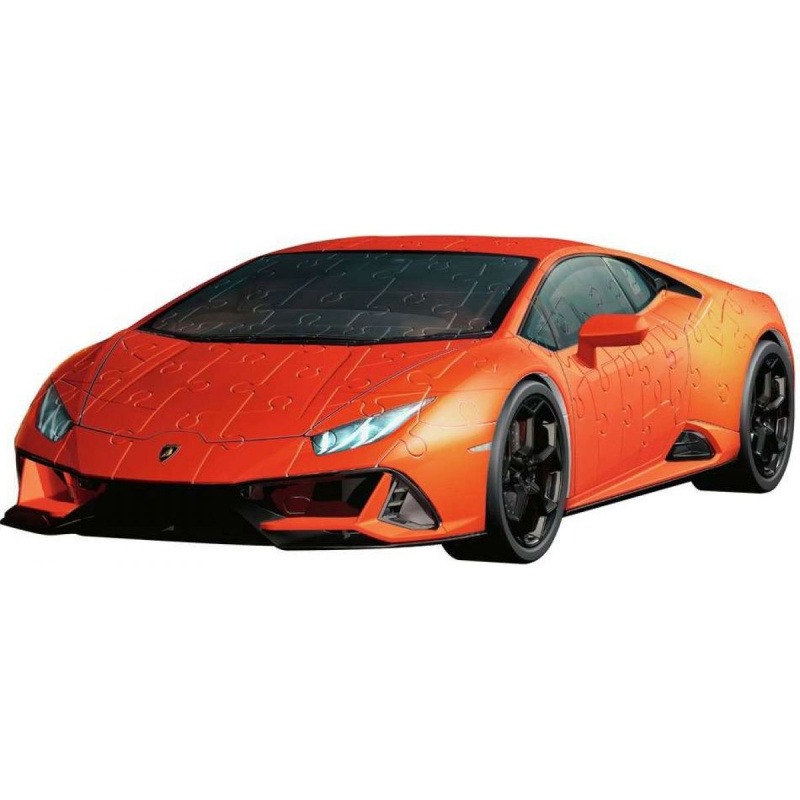 Puzzle 108 dílků 3D Vozidla Lamborghini Huracan Evo Arancio