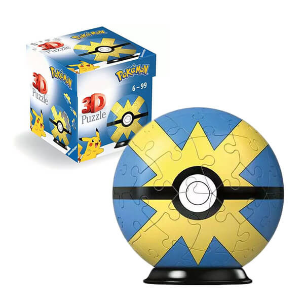 RAVENSBURGER 3D Puzzleball Pokémon: Quick Ball 54 dílků