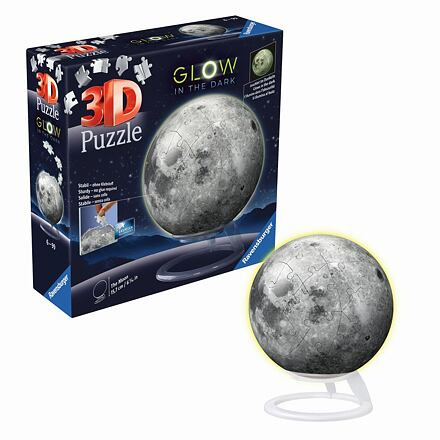 Ravensburger 3D PuzzleBall Měsíc svítící 74 ks