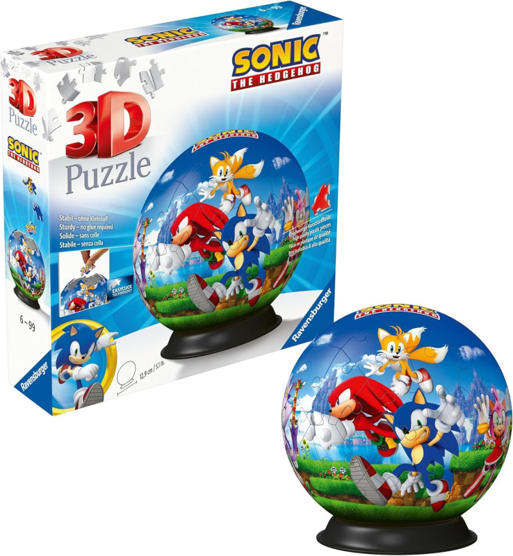 Ravensburger 115921 Puzzle-Ball Sonic the Hedgehog