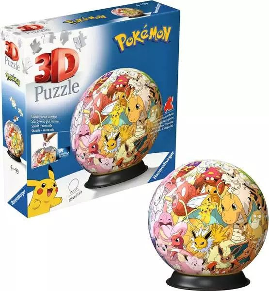 Ravensburger 3D puzzleball Pokémon 72 ks