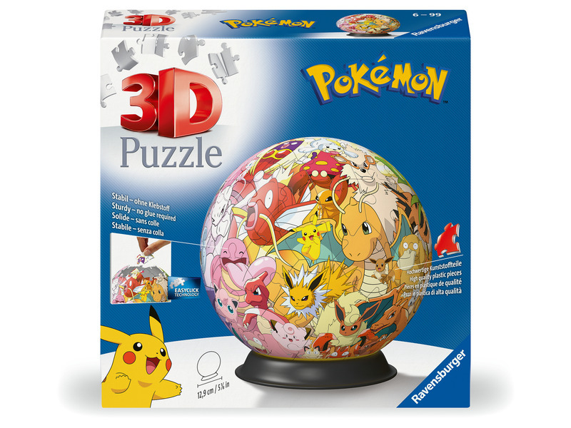 Ravensburger 3D puzzleball Pokémon 72 ks