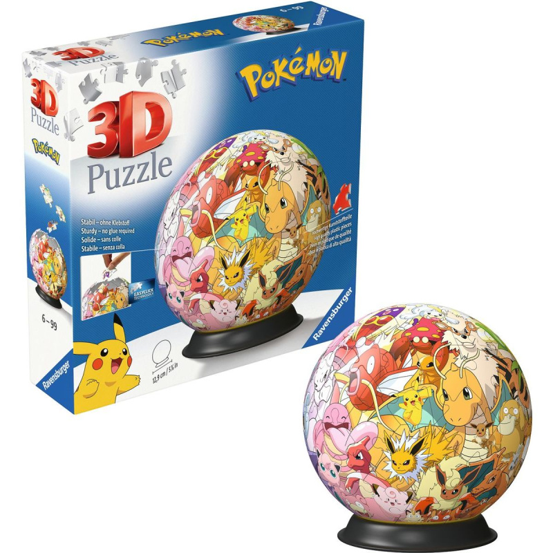 Ravensburger 3D puzzleball Pokémon 72 ks