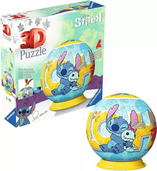 RAVENSBURGER 3D Puzzleball Disney: Stitch 72 ks