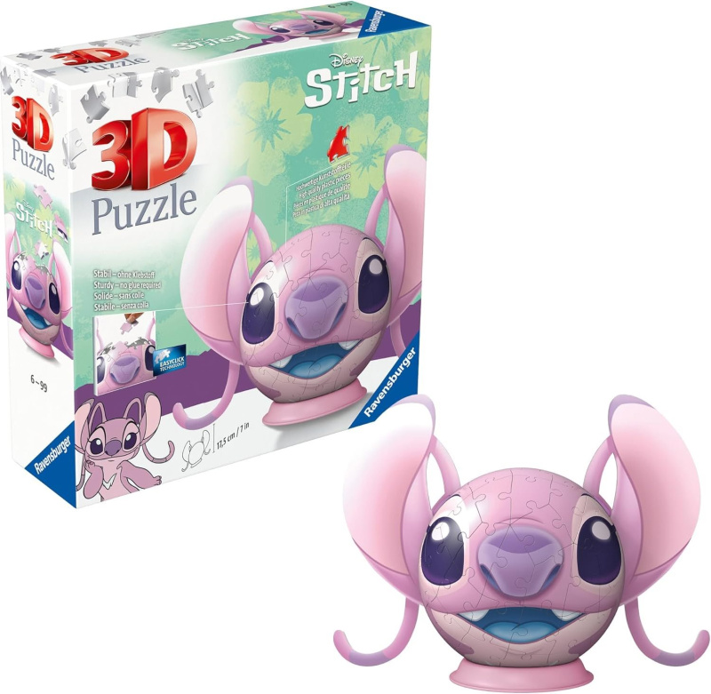 Ravensburger Disney: Angel Puzzle-Ball 3D 77 dílků