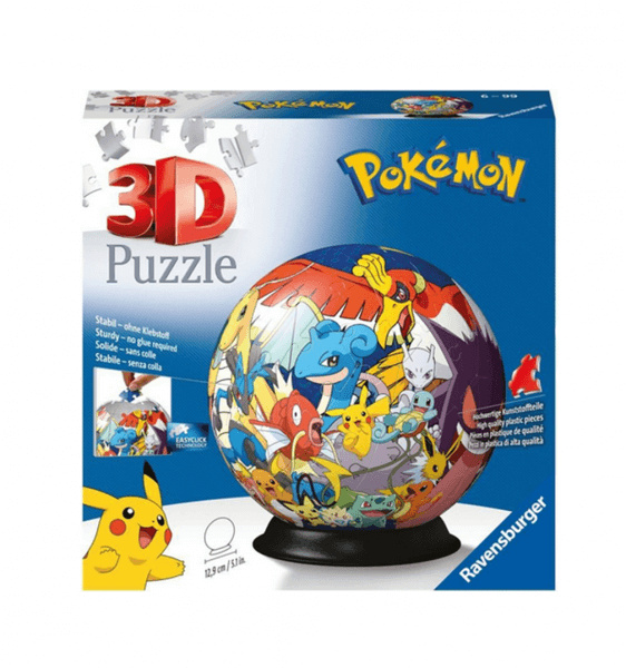 Ravensburger 3D puzzleball Pokémon 72 ks
