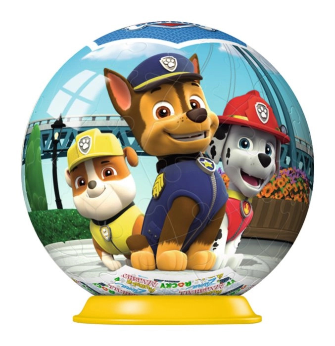 Ravensburger Tlapková Patrola 3D Puzzle - displej (12ks/D), 54 dílků