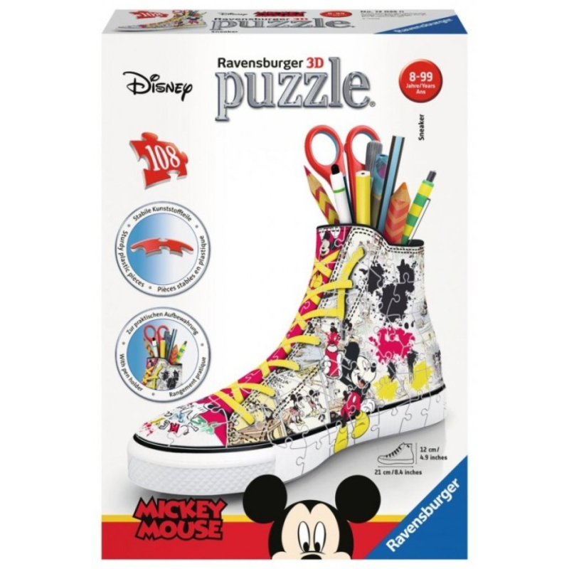 RAVENSBURGER 3D puzzle Kecka Mickey Mouse 108 dílků