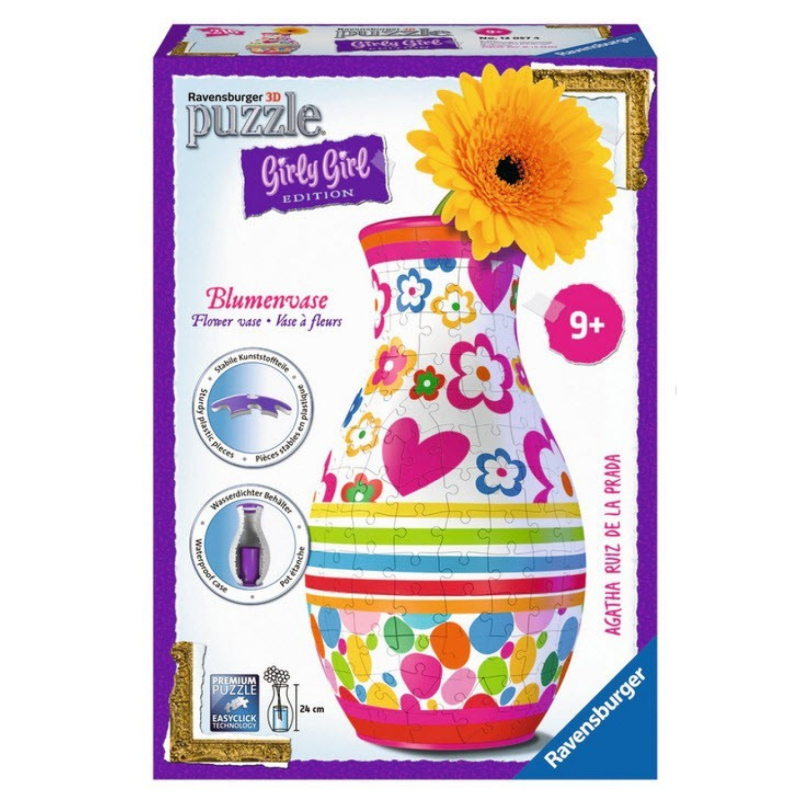 Ravensburger Váza Agatha Prada 3D Puzzle 216 dílků