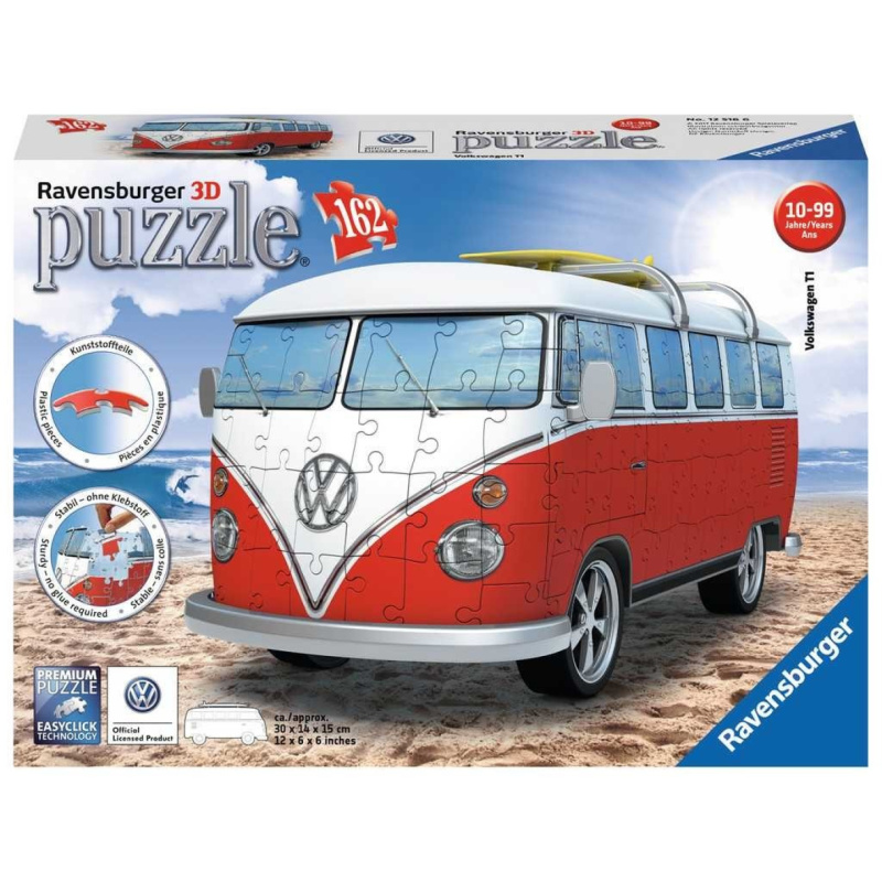 Ravensburger 3D puzzle VW Autobus T1 162 ks