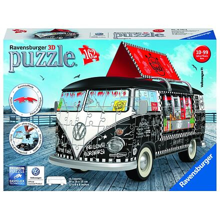 Ravensburger VW Autobus pojízdné občerstvení; 3D 162 dílků