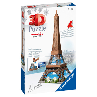 Ravensburger 3D puzzle Mini Eiffelova věž 54 ks
