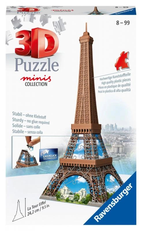 Ravensburger 3D puzzle Mini Eiffelova věž 54 ks