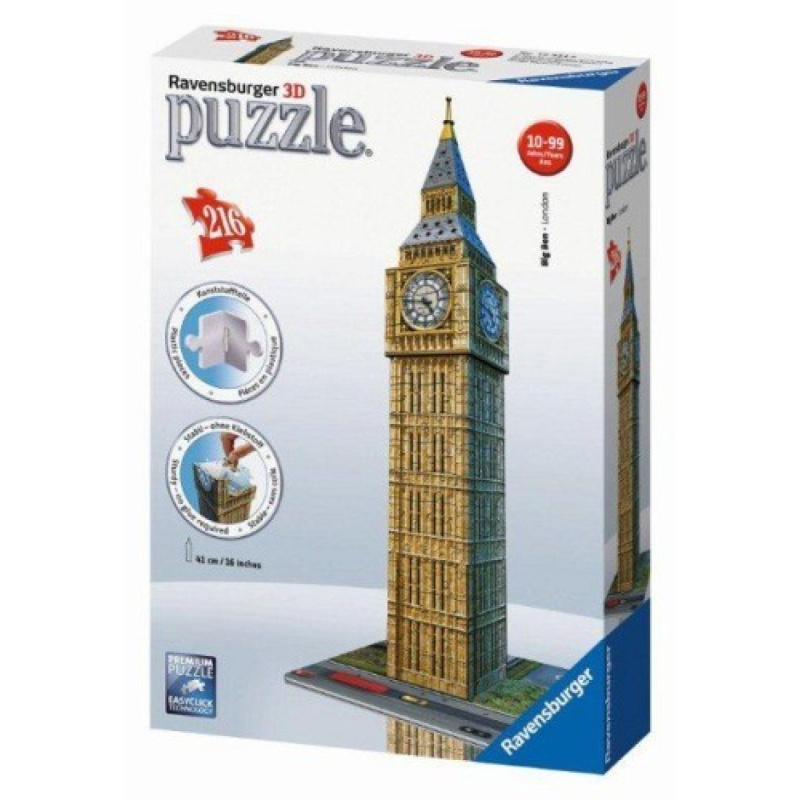 Ravensburger 3D puzzle Big Ben 216 ks