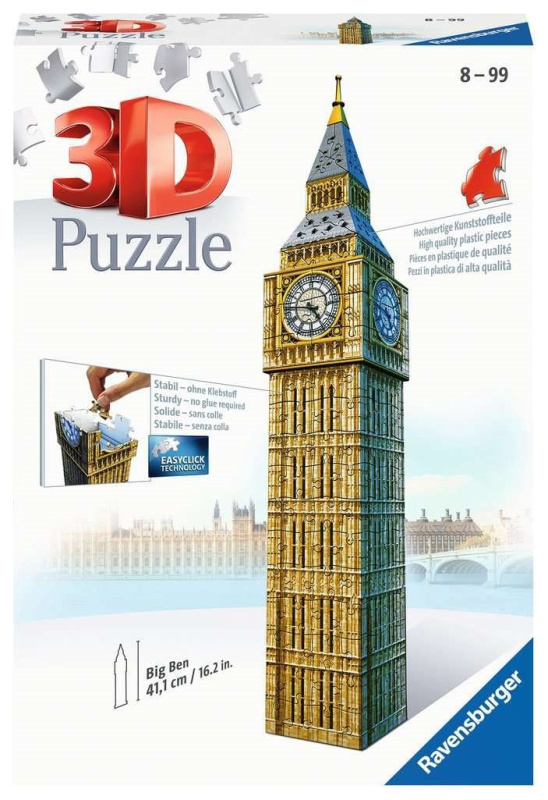 Ravensburger 3D puzzle Big Ben 216 ks