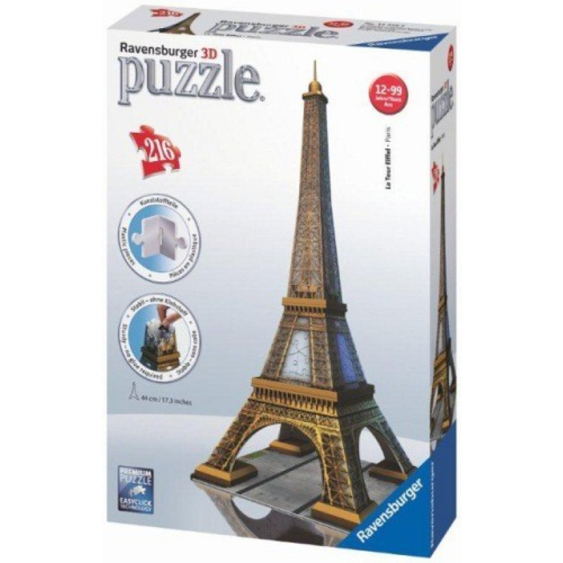 Ravensburger 3D puzzle Eiffelova věž 216 ks