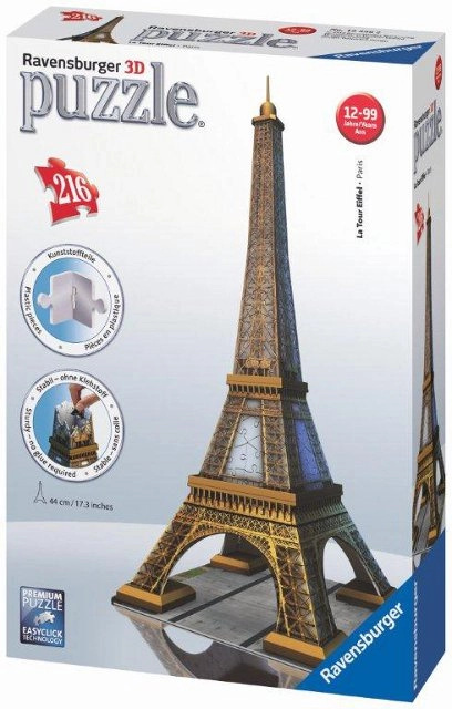 Ravensburger 3D puzzle Eiffelova věž 216 ks