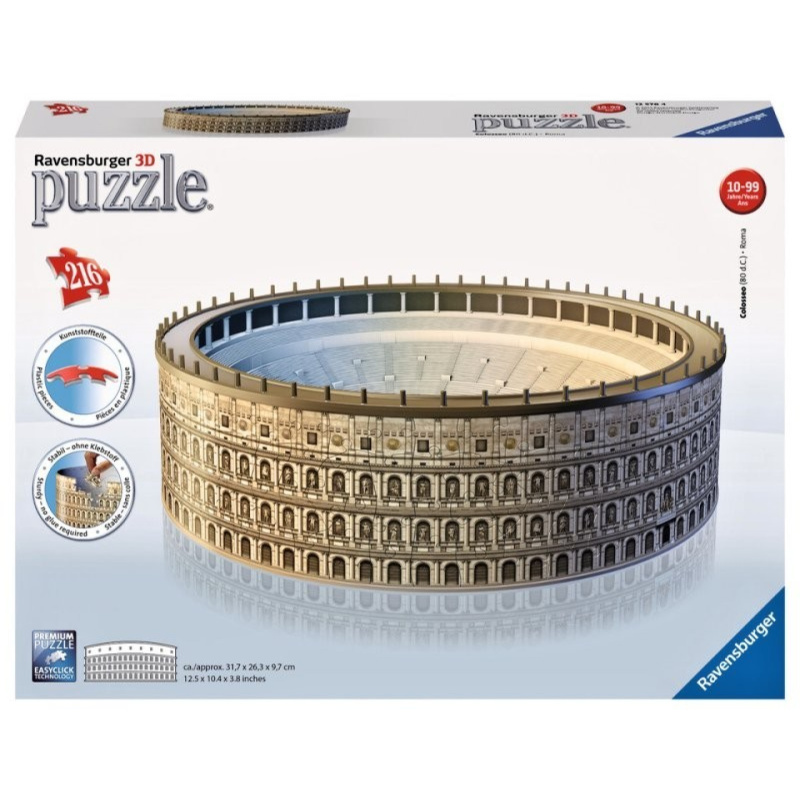 RAVENSBURGER 3D puzzle Koloseum, Řím 216 dílků