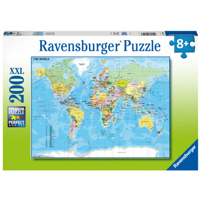 Ravensburger Mapa světa XXL 200 dílků