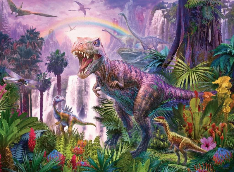 Ravensburger 128921 Svět dinosaurů 200 XXL