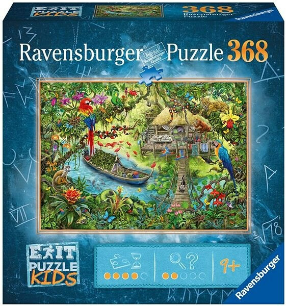 Ravensburger Exit KIDS: Džungle 368 dílků