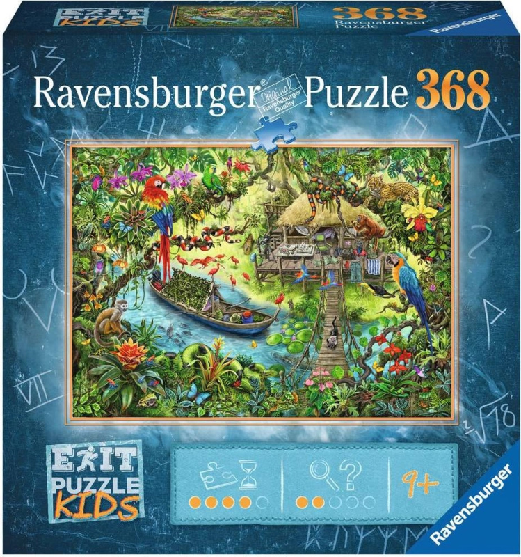 Ravensburger Exit KIDS: Džungle 368 dílků