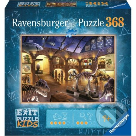 Ravensburger Exit KIDS: Noc v muzeu 368 dílků
