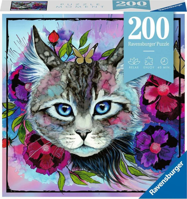 Ravensburger puzzle Cateye 200 dílků