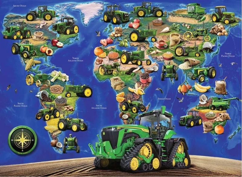 RAVENSBURGER Svět John Deere XXL 300 dílků