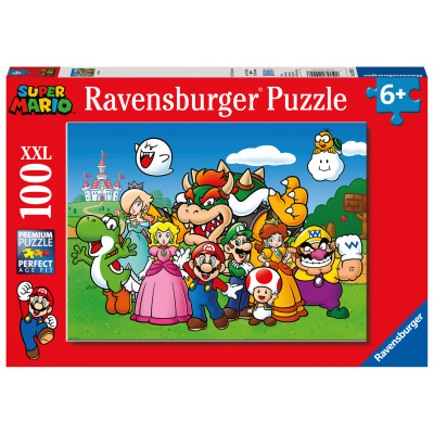 RAVENSBURGER Puzzle Super Mario XXL 100 dílků