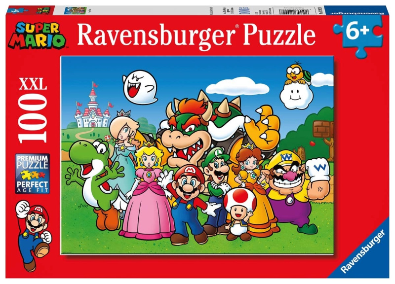 RAVENSBURGER Puzzle Super Mario XXL 100 dílků